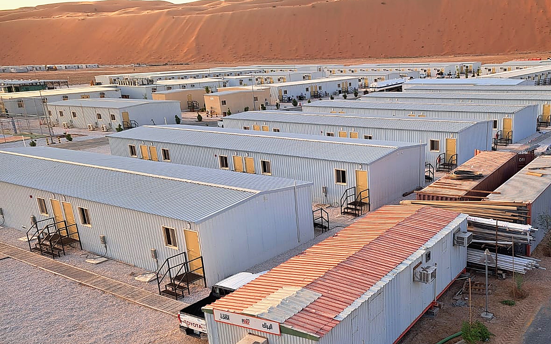 BISCAT-managed accommodation camp, Eastern Province